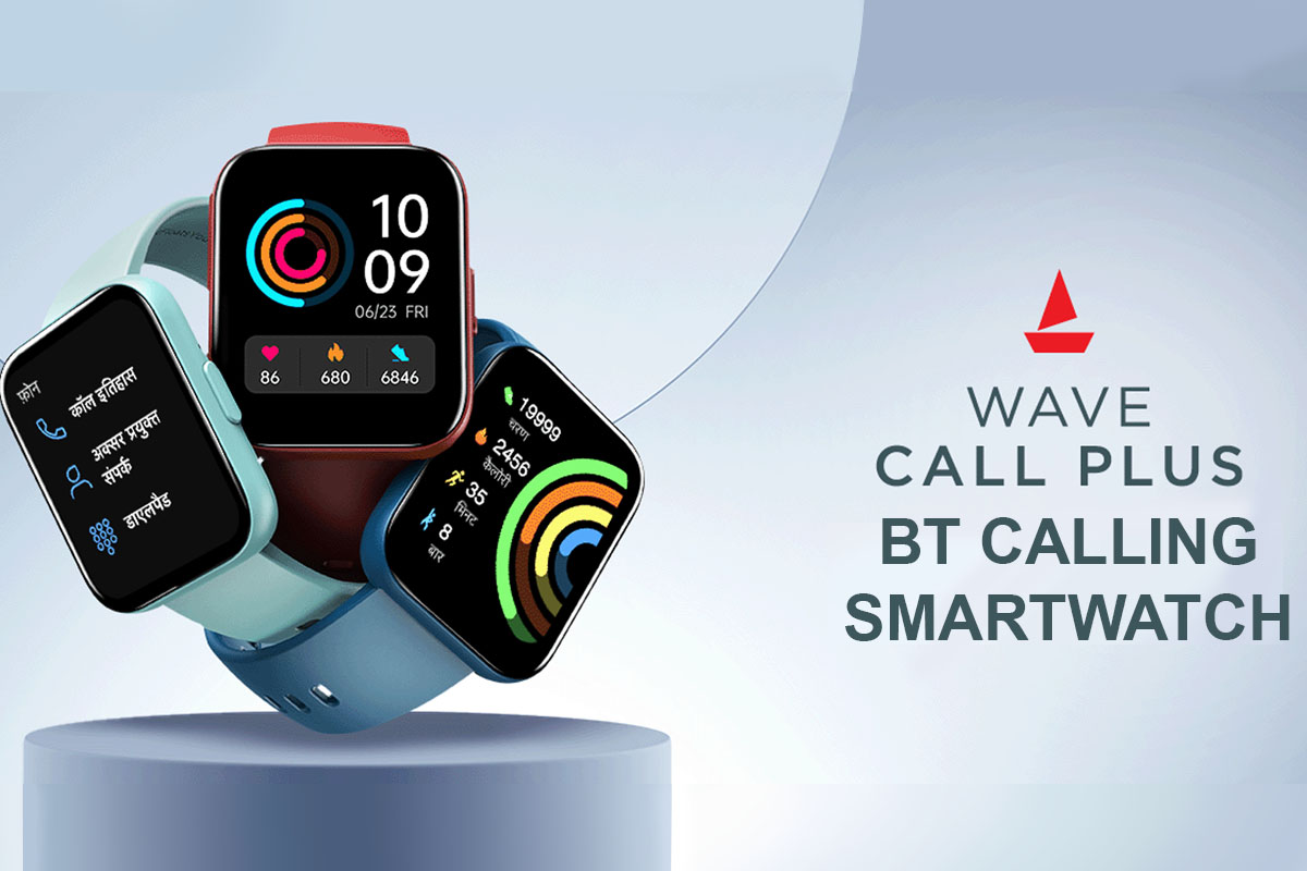 Boat Wave Call Plus smartwatch