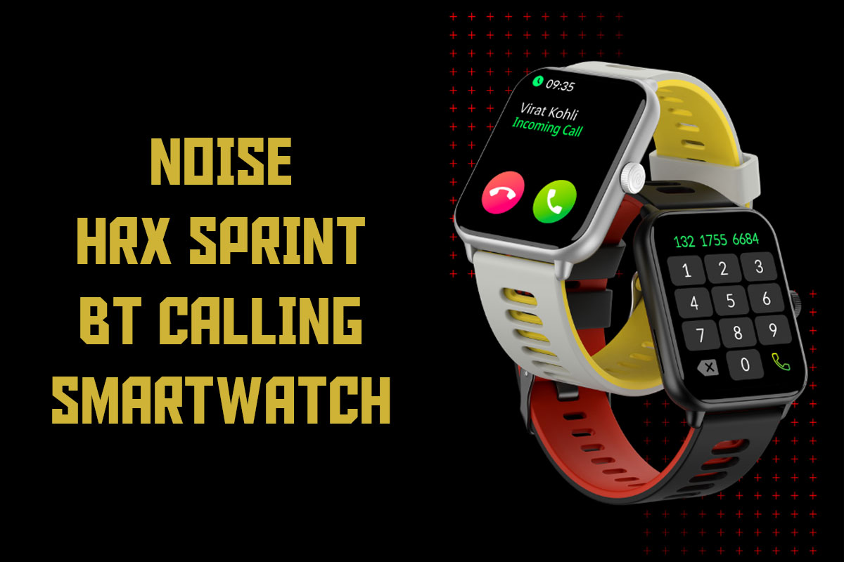 Noise HRX Sprint smartwatch