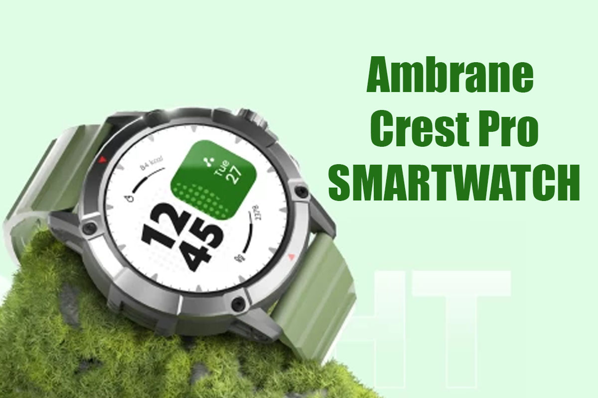Ambrane Crest Pro Smart watch